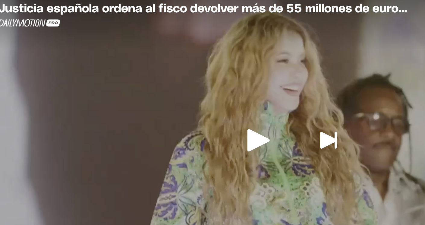 Shakira derrota a Hacienda y recuperará millones en España