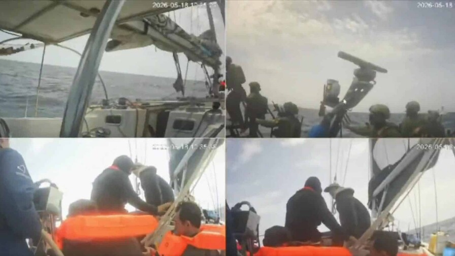 Israel confirma la intercepción de una nueva flotilla para Gaza
