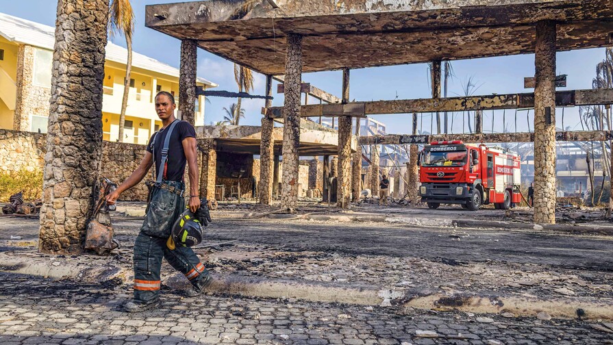Del paraíso al humo: el día que turistas corrieron para salvar sus vidas en Bayahíbe