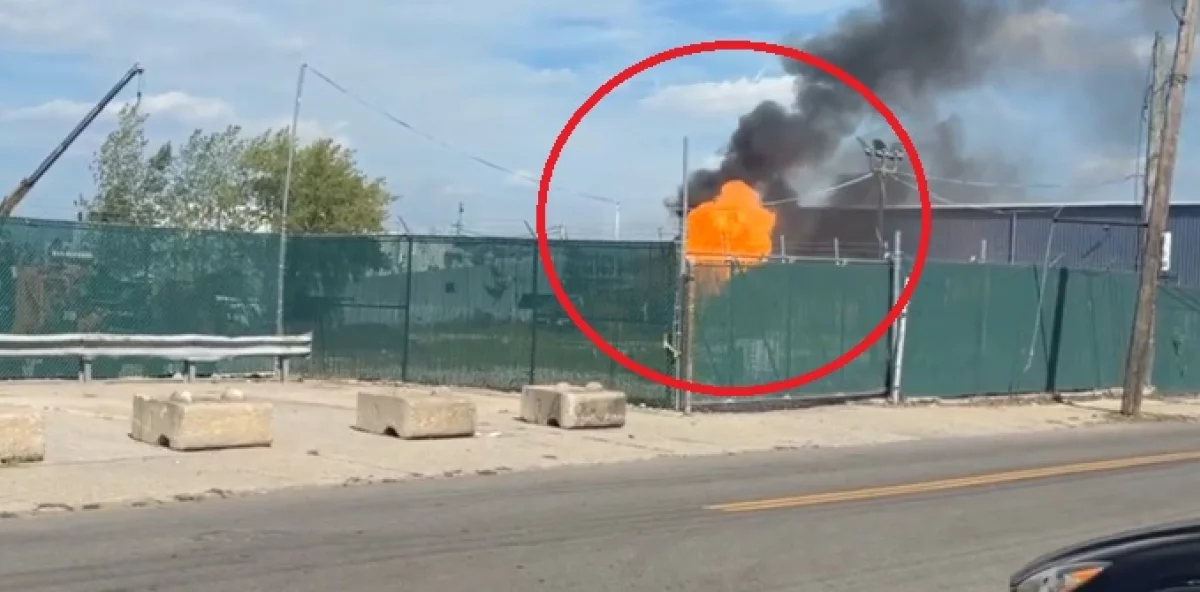 Explosiones sacuden Staten Island tras incendio en una barcaza